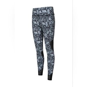 Mountain Warehouse Highwaisted Patterned Leggings With Breathable Mesh